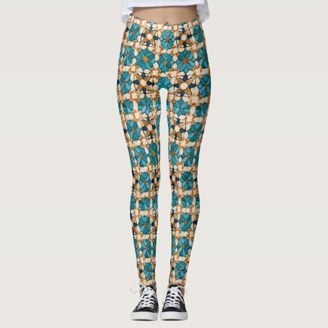 Personalised Custom All-Over-Print Leggings (Front)