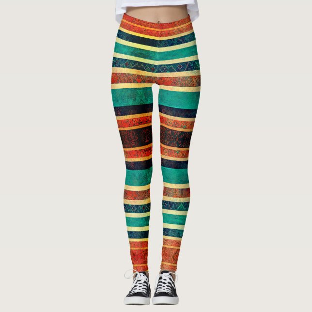 Personalised Custom All-Over-Print Leggings (Front)
