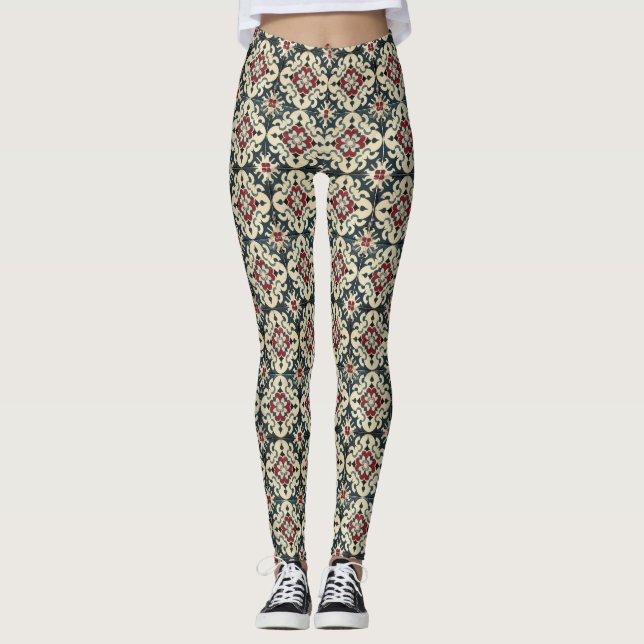 Personalised Custom All-Over-Print Leggings (Front)