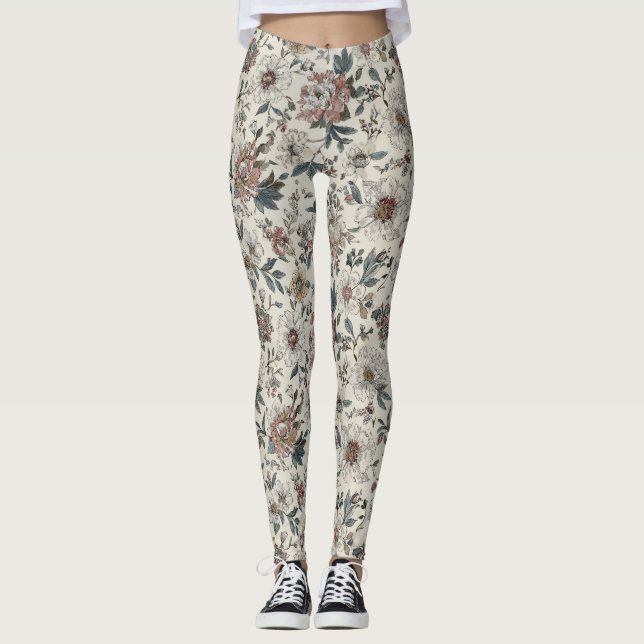 Personalised Custom All-Over-Print Leggings (Front)