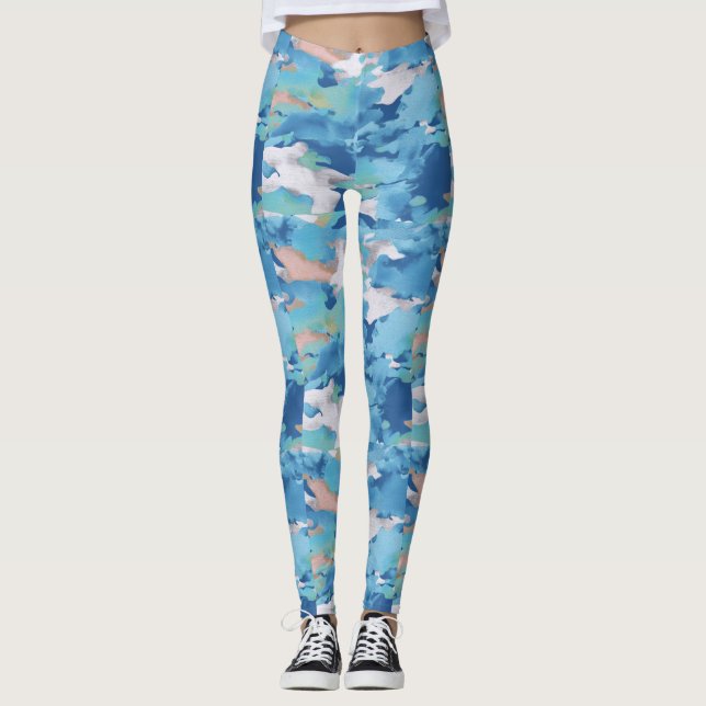 Personalised Custom All-Over-Print Leggings (Front)
