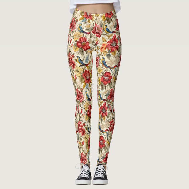 Personalised Custom All-Over-Print Leggings (Front)