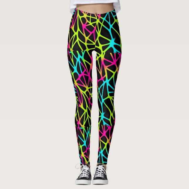 Personalised Custom All-Over-Print Leggings (Front)