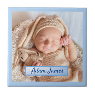 Personalised Custom Baby Photo Ceramic Tile