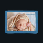 Personalised Custom Baby Photo Trifold Wallet<br><div class="desc">What a really useful gift, photo Wallets make, just add your own special image and text, it's so easy to change the colour of the wallet to go with the photo. An excellent way to carry a treasured family photo with you, or any other image of your choice, grandparents would...</div>