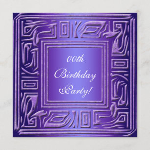Personalised Custom Birthday Party Invitations