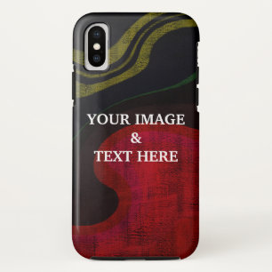 Personalised Custom Black Your Own Photo iPhone X Case