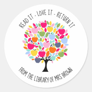 Personalised Custom Book Stickers | Bookplate Labe