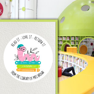 Personalised Custom Book Stickers   Bookplate Labe