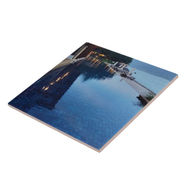 Personalised Custom Ceramic Tile (Side)