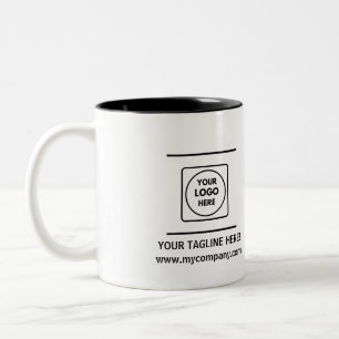 Personalised Custom Company Logo Promo mug