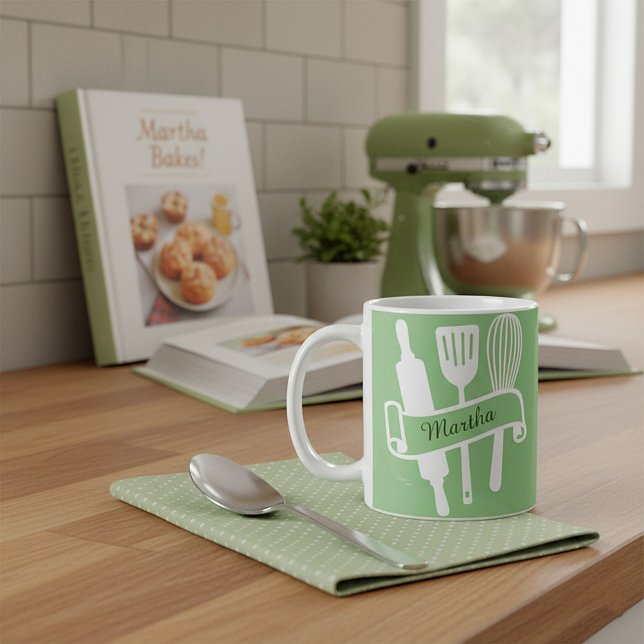 Personalised custom cook's coffee mug (Creator Uploaded)