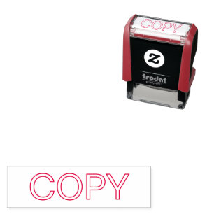 Personalised Custom COPY Self-Inking Stamp