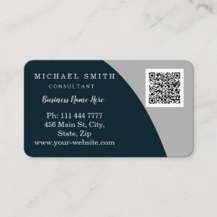 Personalised Custom Corporate QR Code Logo Business Card