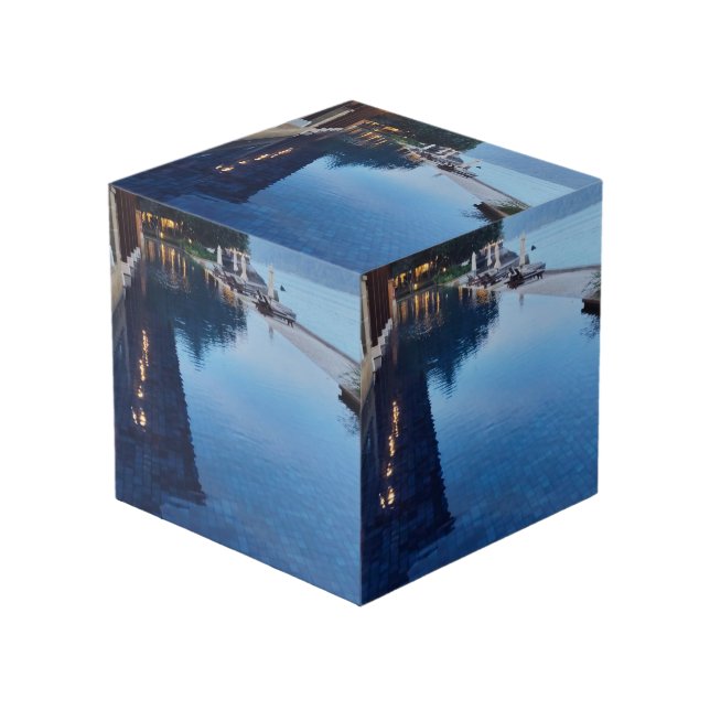 Personalised Custom Cube (Front Angled)