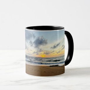 Personalised custom cup of Happy Sunshine Modern