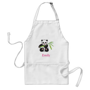 Personalised Custom Cute Panda Standard Apron