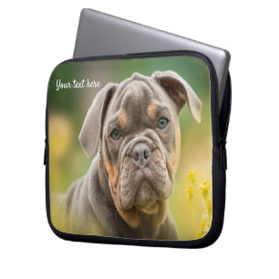 Personalised Custom Cute Pat Photo   Laptop Sleeve