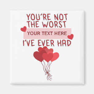 Personalised Custom Cute Valentines Day Magnet