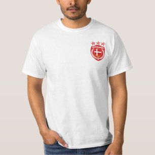 Personalised & Custom Denmark Sport Jersey T-Shirt