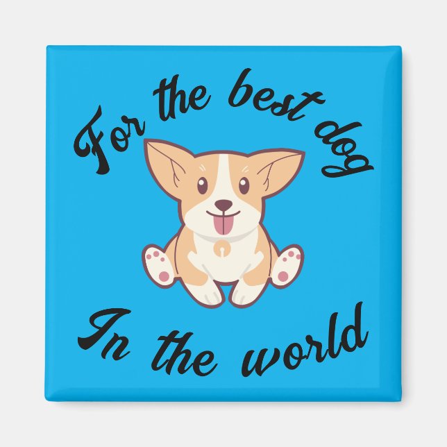 Personalised Custom Dog Vet Veterinarian Magnet (Front)