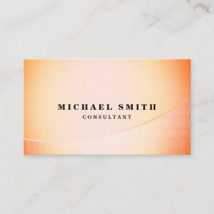 Personalised Custom Elegant Modern Plain Metal Business Card