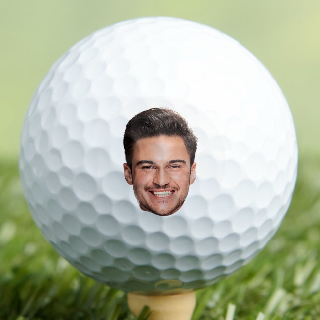 Personalised Custom Face Golf Balls (Creator Uploaded)