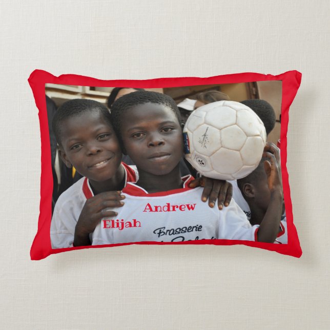 Personalised Custom Family Photo Decorative Cushion (Front)