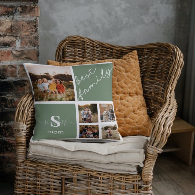 Personalised Custom Family Photo & Family Quote Cushion (Creator Uploaded)