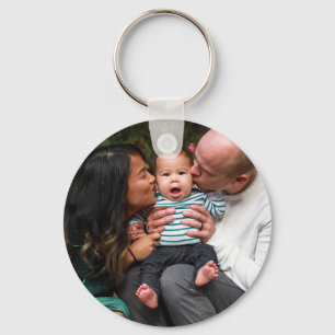 Personalised Custom Family Photo  Key Ring