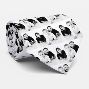 Personalised Custom Family Photo Tie