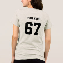 Personalised Custom First Last Name Sports