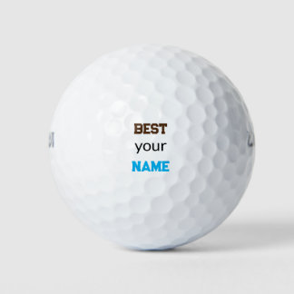 personalised custom funny best your name golf balls
