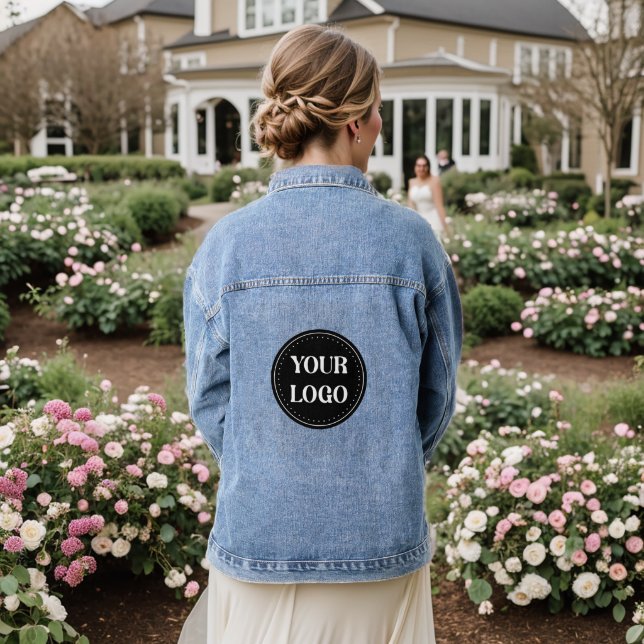 Personalised Custom Graduation gift Denim Jacket (Wedding Back)