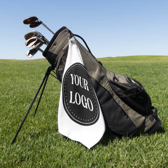 Personalised Custom Graduation gift Golf Towel (Green)