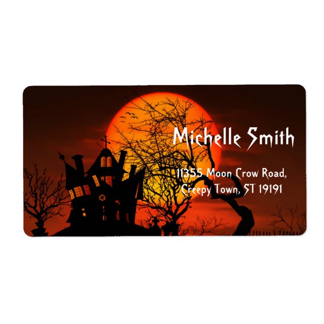Personalised Custom Halloween (Front)