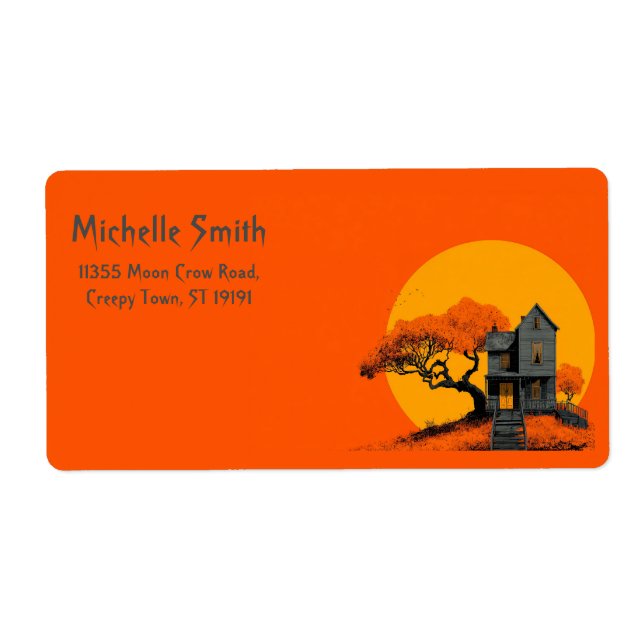 Personalised Custom Halloween  (Front)