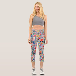 Personalised Custom High Waisted Yoga Capris