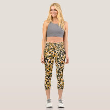 Personalised Custom High Waisted Yoga Capris
