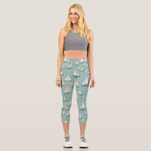 Personalised Custom High Waisted Yoga Capris