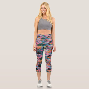 Personalised Custom High Waisted Yoga Capris