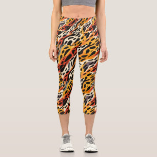 Personalised Custom High Waisted Yoga Capris