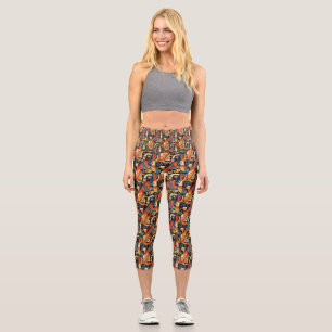 Personalised Custom High Waisted Yoga Capris
