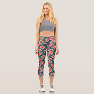 Personalised Custom High Waisted Yoga Capris