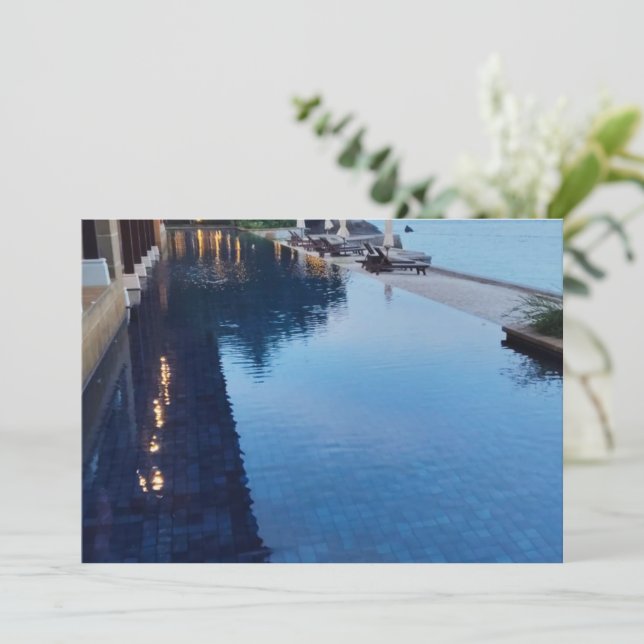 Personalised Custom Holiday Card (Standing Front)