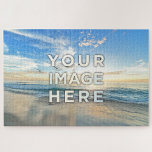Personalised Custom Image 20" x 30" 1000  pieces Jigsaw Puzzle<br><div class="desc">Upload your photo and create your personalised Jigsaw Puzzle! Make your perfect and relaxing game for friends, couple, kids, family time and built together your best home decor. Do you want to buy this beach landscape with seagulls? This amazing photo by Frank Mckenna made in San Diego, United States, is...</div>