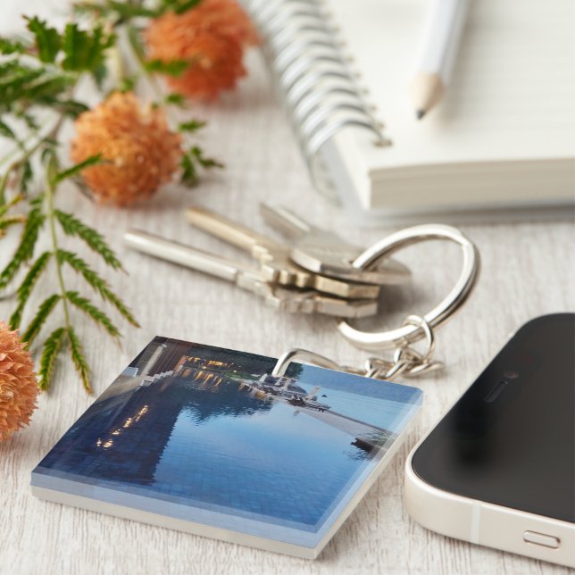 Personalised Custom Key Ring (Front Right)