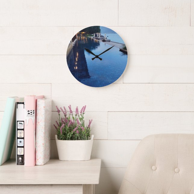 Personalised Custom Large Clock (Reading Room)