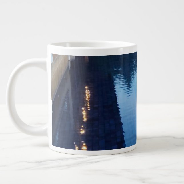 Personalised Custom Large Coffee Mug (Left)
