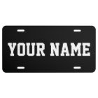 Personalised Custom License Plate Aluminium